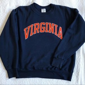 UVA Virginia College Crewneck Sweatshirt